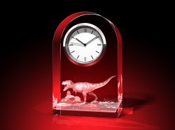 VORLAGE - Uhr, Glas rund – GLASFOTO.COM
